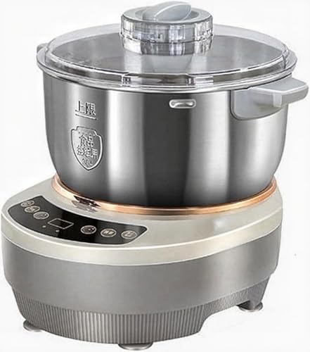 Amasadora de masa, máquina de masa con función de fermentación, mezclador de masa eléctrico, pequeña máquina de amasado de masa antiadherente, para hornear en la cocina Amasadora de masa, máquina de masa con función de fermentación, mezclador de masa eléctrico, pequeña máquina de amasado de masa antiadherente, para hornear en la cocina
