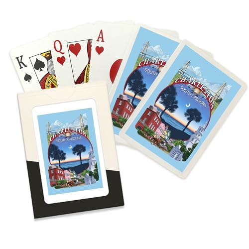 Baraja de cartas Poker Charleston South Carolina 52 cartas