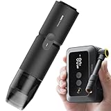 HOTO Handheld Vacuum Cleaner Cordless & Mini Bike Tire Pump