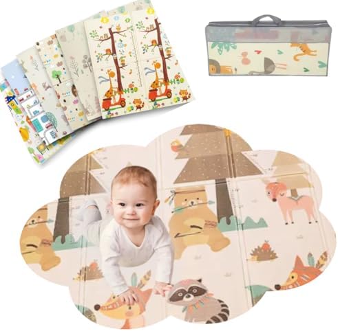 Tapete de Atividades Infantil Térmico Dupla Face, 2,0 x 1,5m Esta...