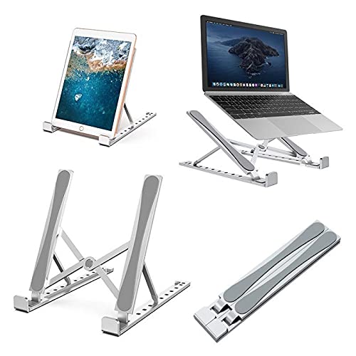 Soporte portátil metálico ajustable plegable para laptop miniatura 5