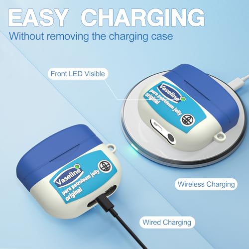 Case-Compatible-with-Samsung-Galaxy-Buds-3-Pro-Case-Buds-3-Case-2024-with-Cleaner-Kit-Cute-Funny-Cartoon-Shockproof-Design-Silicone-Protective-Cover-with-Keychain-for-Men-Girls-Women-Blue