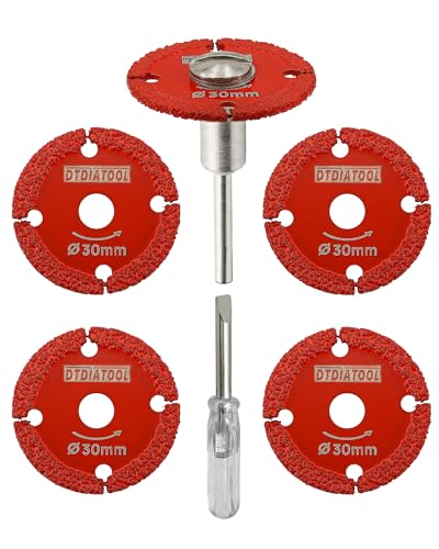 Disque à découper le métal diamanté 30mm tube d'acier barre de fer DTDIATOOL