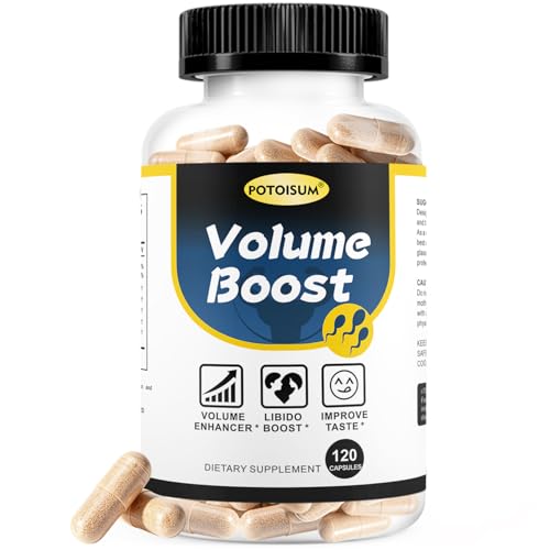 POTOISUM Semen Volume Booster Semen & Sperm Load Significantly Boost Mens Fertility Health Supplement Help You Increase Load Volume