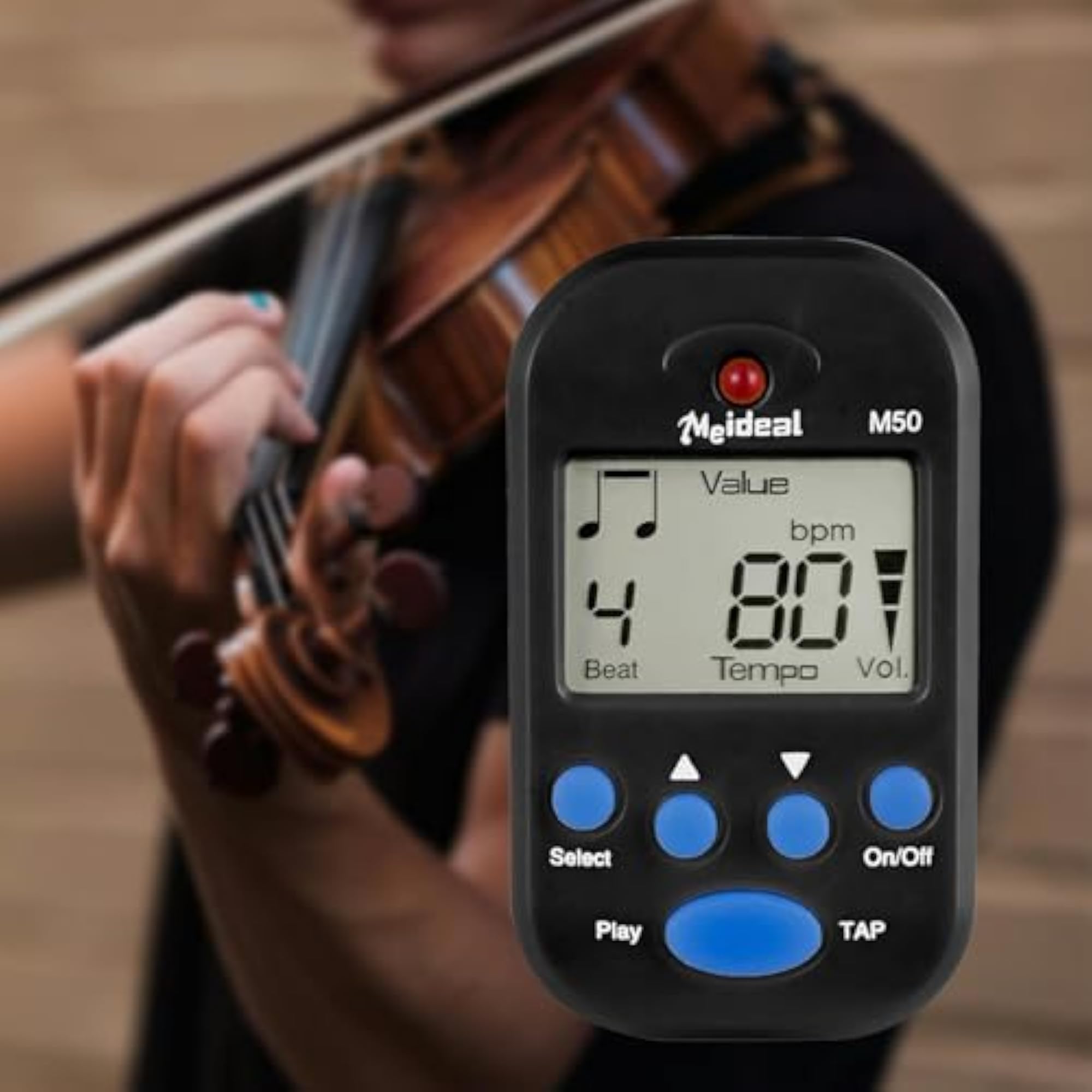 Mini Digital Metronome Beat Tempo Electronic Metronome