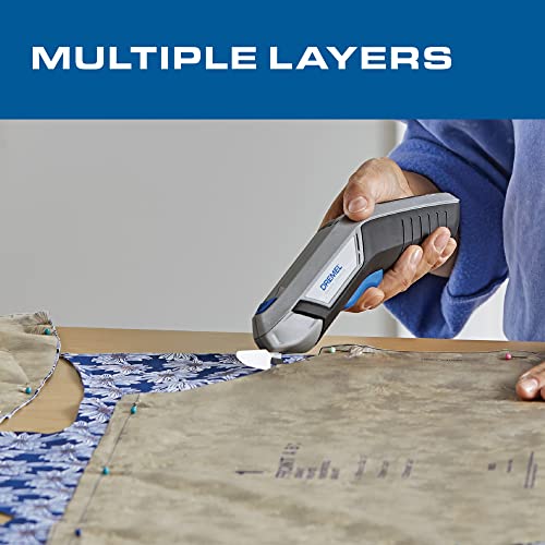 Dremel HSSC-01 4V Cordless Electric Scissors With Usb Rechargeable Battery And Two Blade Attachments - Ideal For Cutting Cardboard thumb #8