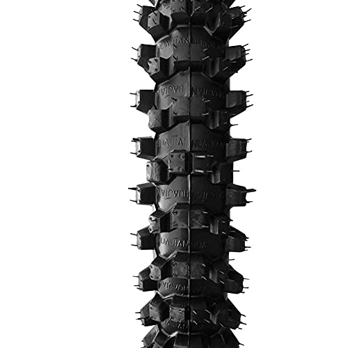Niome 70/100-17Inch Front Wheel Tire And Rim Inner Tube With 12Mm Bearing Assembly For Dirt Pit Bike, Black, (2.75X17) 1.6X17 #TOP2