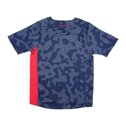 Troy Lee Designs Camiseta Youth Skyline SS; SCRUBLAND Steel Blue MD