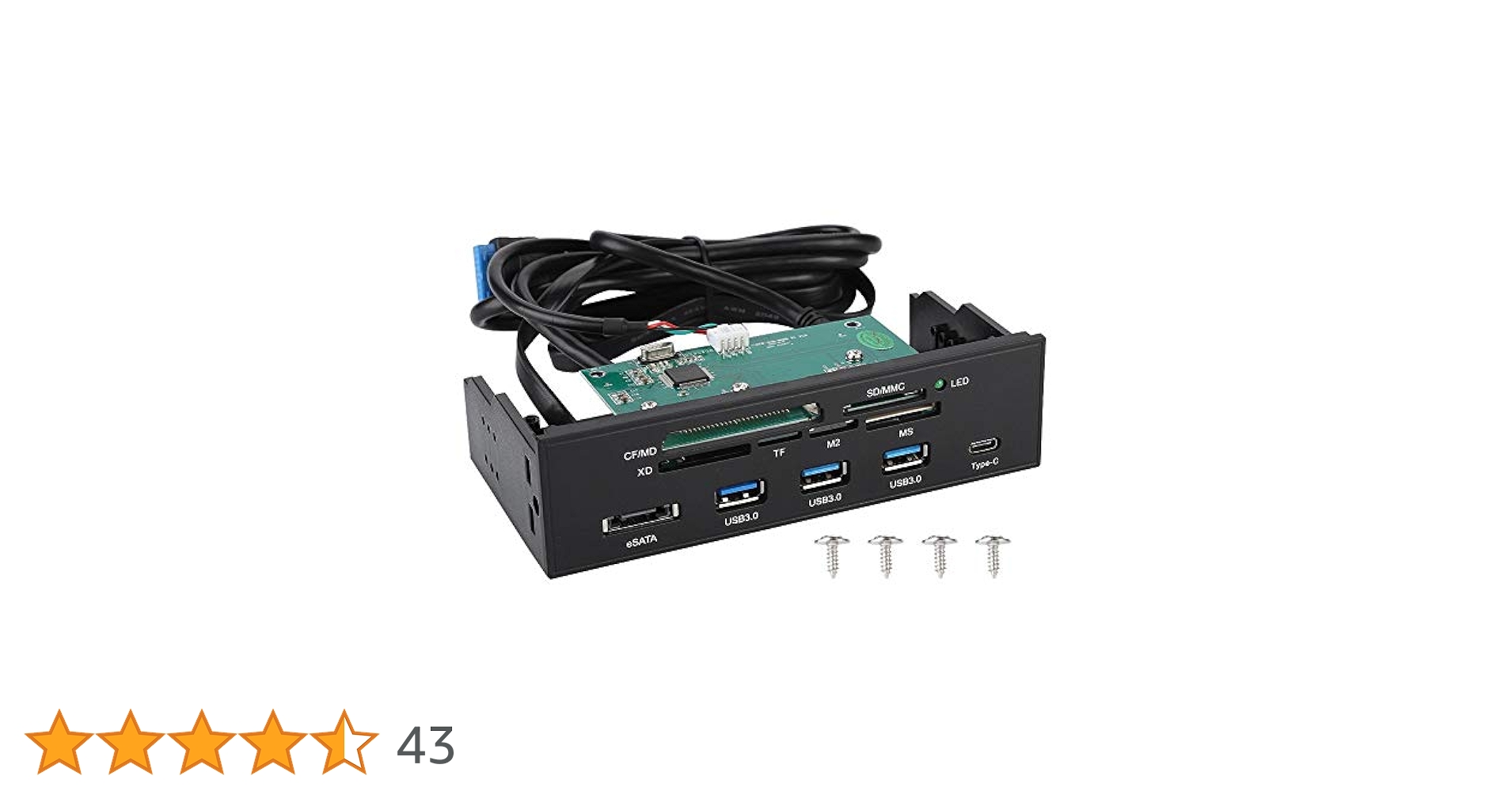 カードリーダー Amazon | KESOTO USB3.0 フロントパネル カードリーダー付き