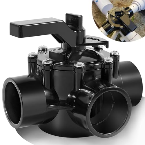 3 Way Pool Valve 1.5 Inch Replacement for Jandy 4715 Diverter Valve, 1-1/2 to 2-Inch, Used for Pools& Spas, Works with Heaters, Chemical Dispensers, and Salt Generators by Ussuray - Used condition - Image 7