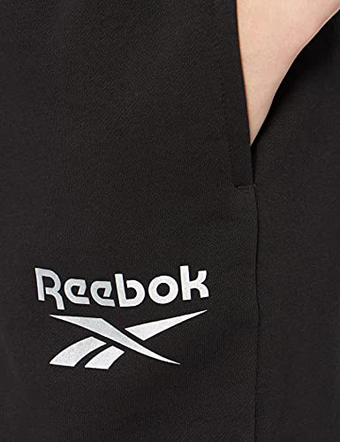 Reebok RI Bl Fleece Pant Pantaloni, Nero, S Donna