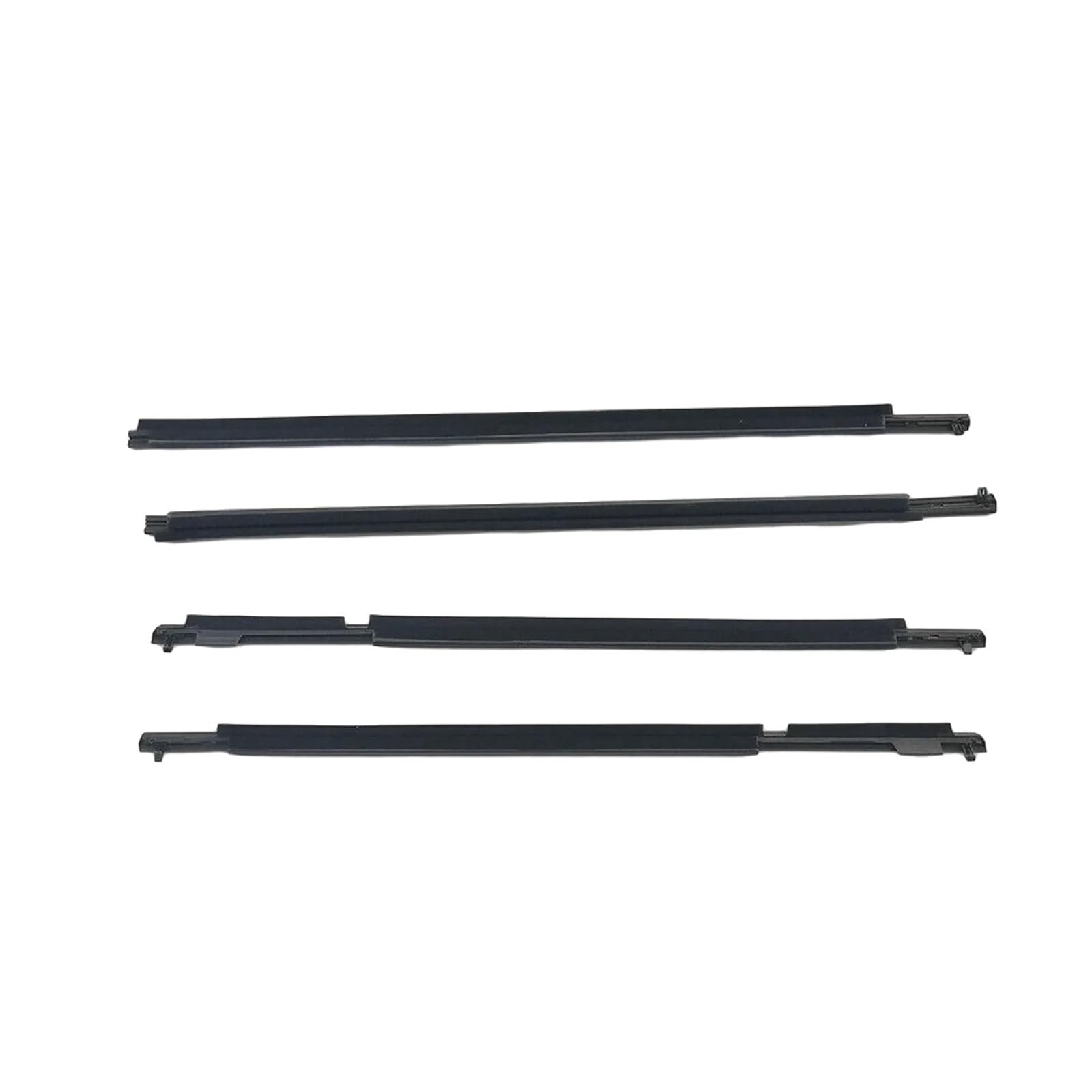 Watjcse One Color Car Window Weatherstrip Sealant Strip Door Window Glass Seal Moulding Trim Compatible With Toyota Prado 2010-2018