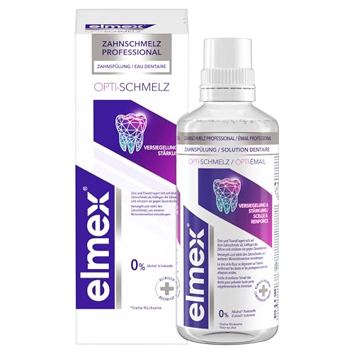 Elmex Opti-Schmelz Professional Zahnspülung, 400 ml Creme