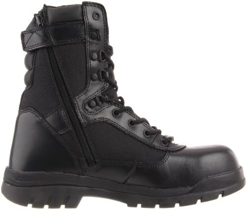 Bates Men's Safety Enforcer 8 Inch L N Steel Toe Uniform Work Oxford, Black, 7.5 M US | Image 5
