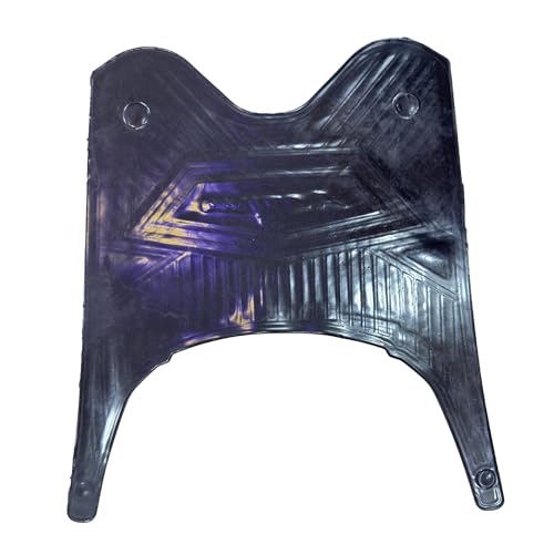 Image of DEEPON Scooter Floor Mat for Activa 125 /Activa 6G - Red & Blue Custom-Fit Waterproof, Anti-Slip Rubber Footboard Mat | All-Weather Protection