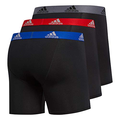 Image of adidas Men's Performance Boxer Brief Underwear (3-Pack)