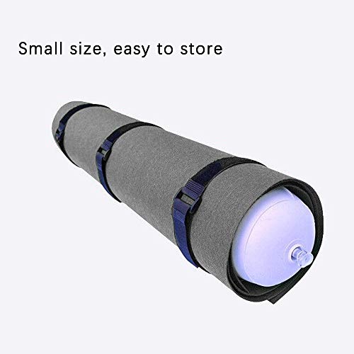 Jigsaw Puzzle Roll Mat, Deluxe Edition CHIVENIDO Puzzle Storage Set Store Up to 2000 Pieces, Puzzle Felt mat 46 inches x 31inches, Storage and Transport Premium Pump Inflatable Tube (Black) - Thumbnail 3