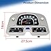 Meter Gauge Cluster Replacement for Land Cruiser FJ40 FJ45 BJ40 1975-1980 Replacement for 83100-60180 8310060180