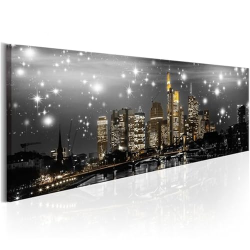 Diamond painting paysage de nuit 60x180 pour grand décor mural