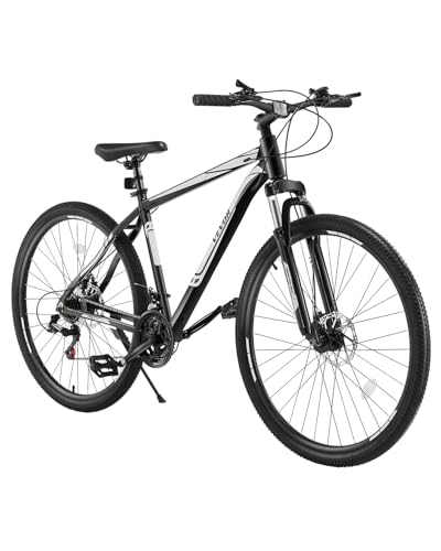 VEVOR Mountain Bike, 29 inch MTB Bicycle Front Suspension,