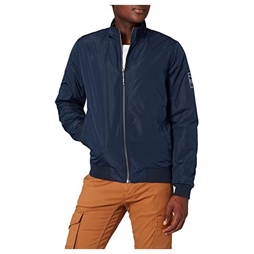 Izod Coastal Chaqueta Bomber, Azul (Navy Blazer 410), Large (Talla del Fabricante: LG) para Hombre
