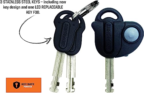 Kryptonite Evolution Mini-5 13Mm U-Lock Bicycle Lock With Flexframe-U Bracket , Black #TOP4