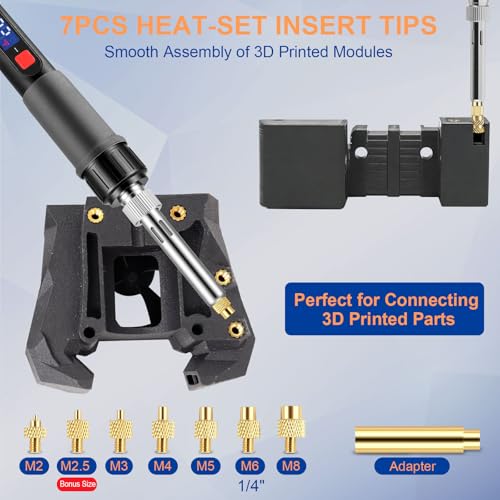 21-in-1 3D Printer Smoothing Tool Kit, 80W Soldering Iron - Image 4