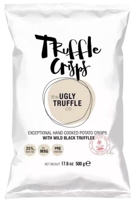 Hand Cooked Crisps Potato Chips Black Wild Snack Pack 500g