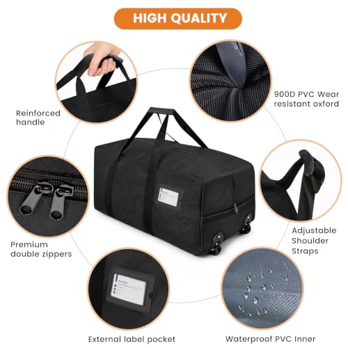 2 Pack Heavy Duty Moving Bags