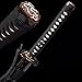 HERO SWORD Advanced Nugui Polishing Shura Sabre Razor Sharp Clay Tempered T10 Steel Katana Real Hamon Razor Sharp Samurai Sword Authentic Japanese Knives Combat Ready