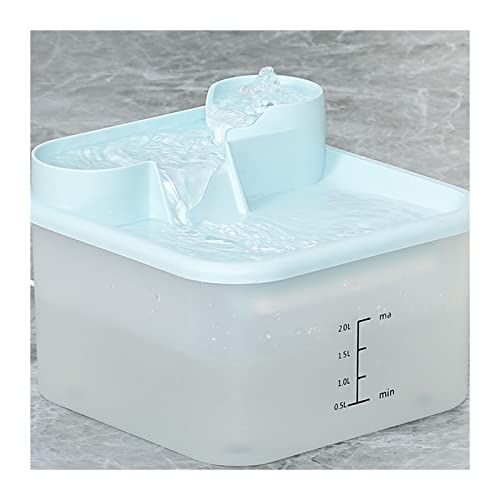 Fuente de agua automática para gato y perro color dorado miniatura 2