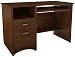 South Shore Furniture Gascony Collection Small Desk, Sumptuous Cherry