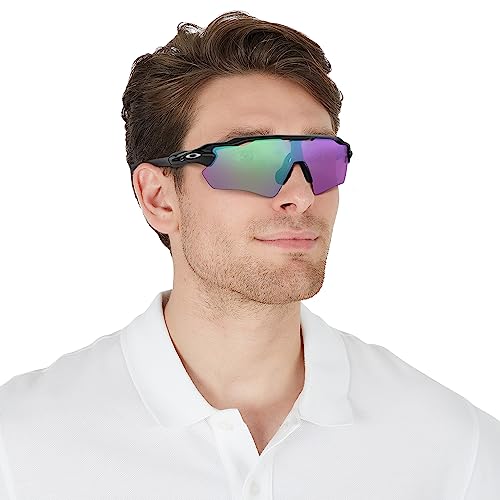 Oakley Men's Oo9208 Radar Ev Path Rectangular Sunglasses, Polished Black/Prizm Golf, 38 Mm #TOP6