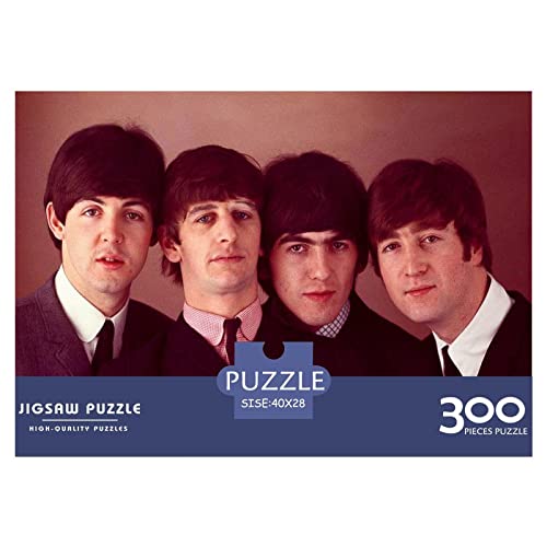 Puzzles pour Adultes 300 pièces Les Beatles Puzzle pour Adultes 300 pièces Groupes célèbres Puzzles pour Adolescents Puzzle Jeu Jouet Cadeau 300pcs (40x28cm) - Les Beatles, Paul McCartney, John Lennon, RIngo Starr, George Harrison Puzzles pour Adultes 300 pièces Les Beatles Puzzle pour Adultes 300 pièces Groupes célèbres Puzzles pour Adolescents Puzzle Jeu Jouet Cadeau 300pcs (40x28cm) – Image 3