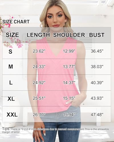 Women's 2-Pack V-Neck Tank Tops - Summer Casual Tops for $4.99 - Image 6