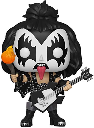 Funko Pop! Rocks: KISS-The Demon - Vinyl-Sammelfigur - Geschenkidee - Offizielle Handelswaren - Spielzeug Für Kinder und Erwachsene - Music Fans - Modellfigur Für Sammler und Display