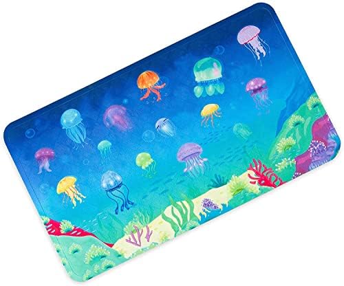 LOVEJIA Bath Mat Bathtub Mats Non-Slip Anti-Slip Bath Mat Shower Bath Mat with Suction Cups, 38 x 66 CM (Dinosaur) (ALL-6)