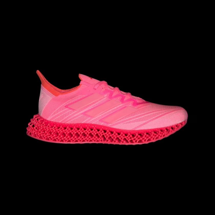 adidas Women's 4DFWD 4 Running Shoes, Lucid Pink/Bliss Pink/Semi Lucid Red, US 8 W2