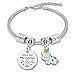 Cow Gift Farm Animal Bracelet for Women Girl Cow Lover Gift Cows Owner Gifts Jewelry Gifts for Animal Lovers Christmas Birthday Gifts Just for Friends A Girl Who Loves Cows Stainless Steel Bracelet