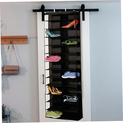 Rangement suspendu pour sweat dans la chambre avec 26 poches