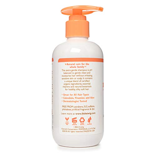 Little Twig All Natural Baby Shampoo, Happy Tangerine, 8.5 Fluid Oz