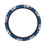 ドラえもん 車用 ハンドルカバー おしゃれ 滑り止め 汚れ防止 手触りよし アクセサリー 内装品 高級 軽自動車 軽 普通車 ステアリングカバー 滑り防止 オールシーズン対応