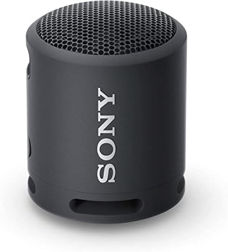 Sony Srs-Xb13 Wireless Extra Bass Portable Compact Bluetooth Speaker with 16 Hours Battery Life, Type-C, Ip67 Waterproof, Dustproof, with Mic, Loud Audio for Phone Calls/Work from Home (Black), Small