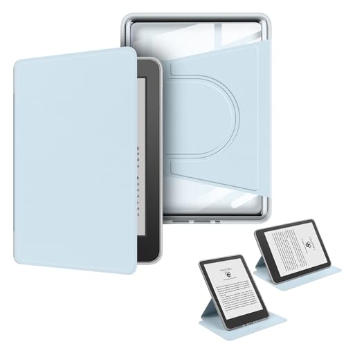 Yzlvigrous Funda para Kindle Paperwhite (10.ª Generación, 2018), 6' con Tapa Transparente, Magnética, Desmontable y Ajustable, Modelo: PQ94WIF