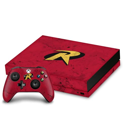 Autocollant Xbox One X Robin Batman pour espace gaming et salon de passionné
