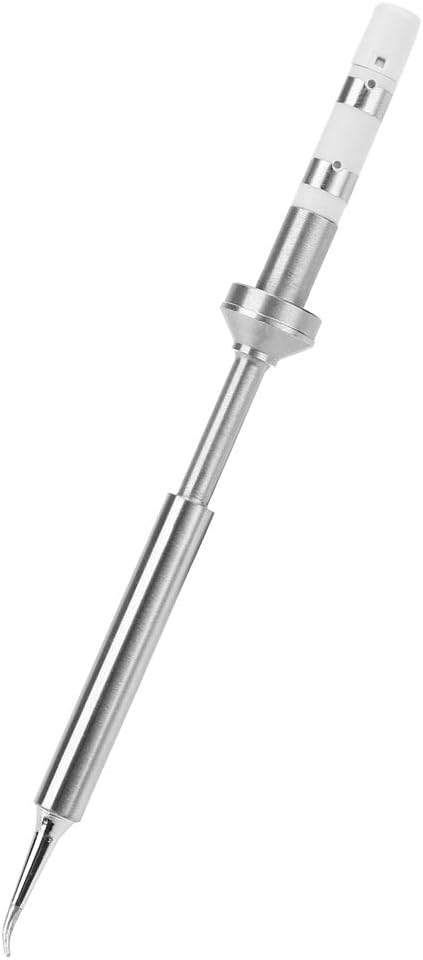 Akozon Mini Pen Type Stainless Steel Soldering Iron Tips Replacement for TS100 Soldering Iron (TS100-JL02)