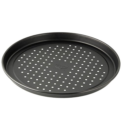 Dr. Oetker Pizzablech 24 cm Breit TRADITION Backblech Stahlblech in Schwarz