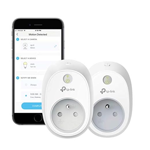 TP-Link Prise connectée WiFi, Smart Plug 2 pack, HS100(FR) et HS110(FR) avec mesure consommation, Commande vocale avec Amazon Alexa et Google home , Contrôler par smartphone, aucun hub requis