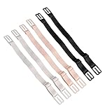 KINMINGZHU 6pcs-Women's Non-slip Elastic Bra Strap Holder Racer Back - Conceal Straps...