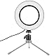 Elprico Ringlicht, 6-Zoll-LED-Ringlicht Fotografie Dimmbares Video Live Studio Kamera Foto Selfie Video Licht